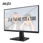 MSI PRO MP225 21.5 Inch Full HD Office Monitor - 1920 x 1080 IPS Panel, 100 Hz, Eye-Friendly Screen, Tilt-Adjustable - HDMI, D-Sub (VGA)